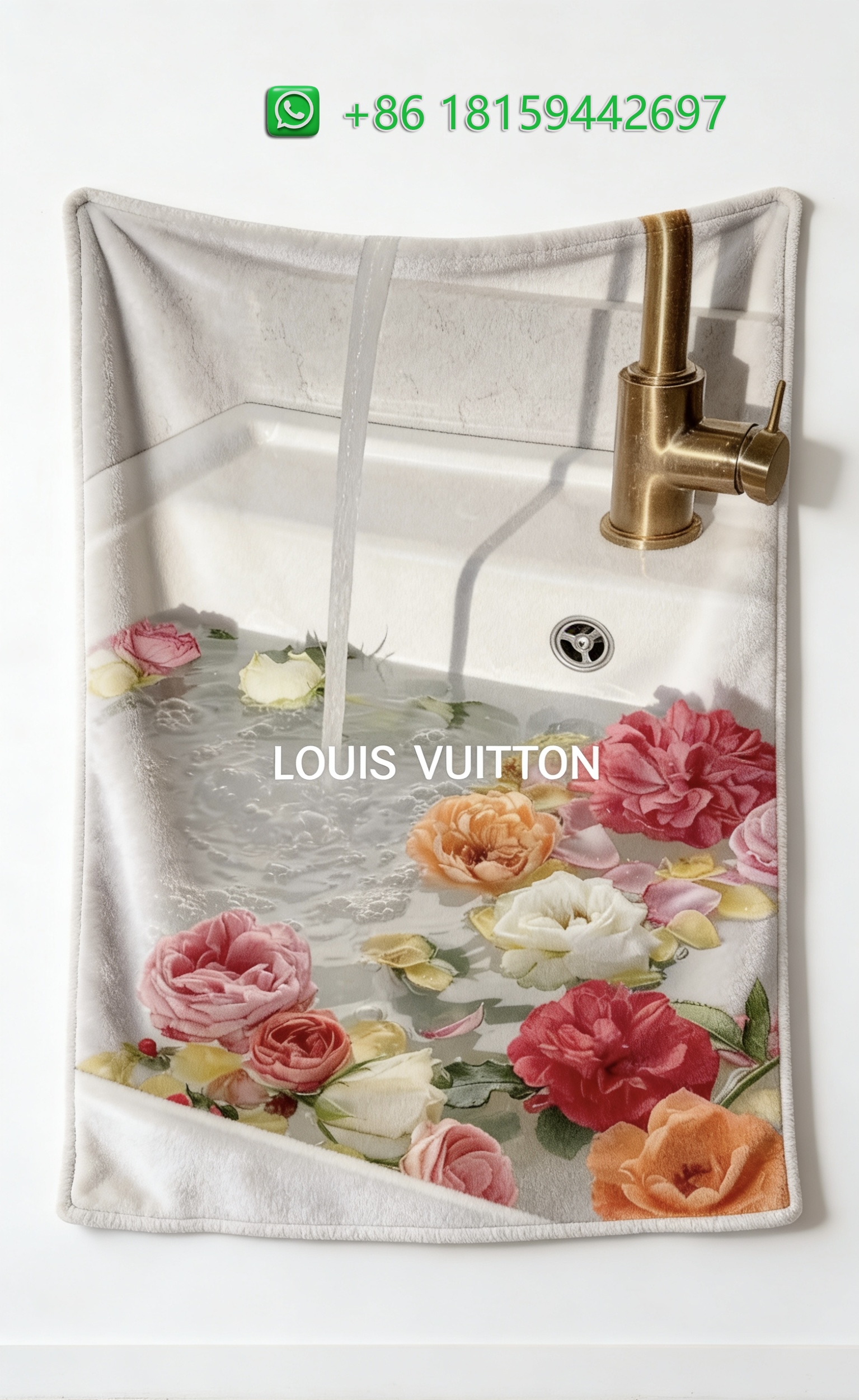 Louis Vuitton Throw Blankets